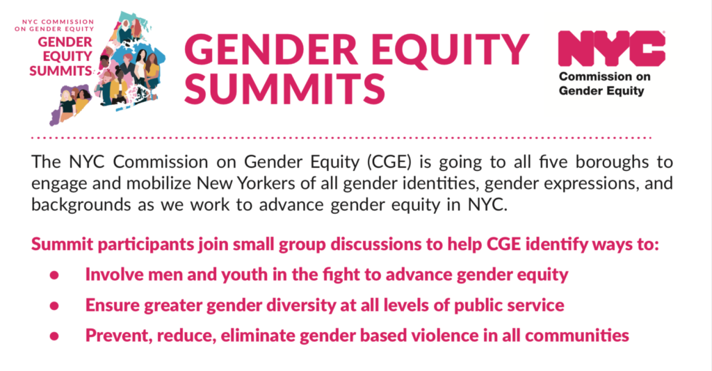 NYC Gender Equity Summit