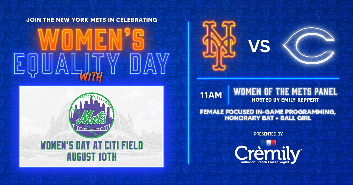 New York Mets on X: Today and everyday, we celebrate the incredible women  of the New York Mets. Happy #InternationalWomensDay!   / X